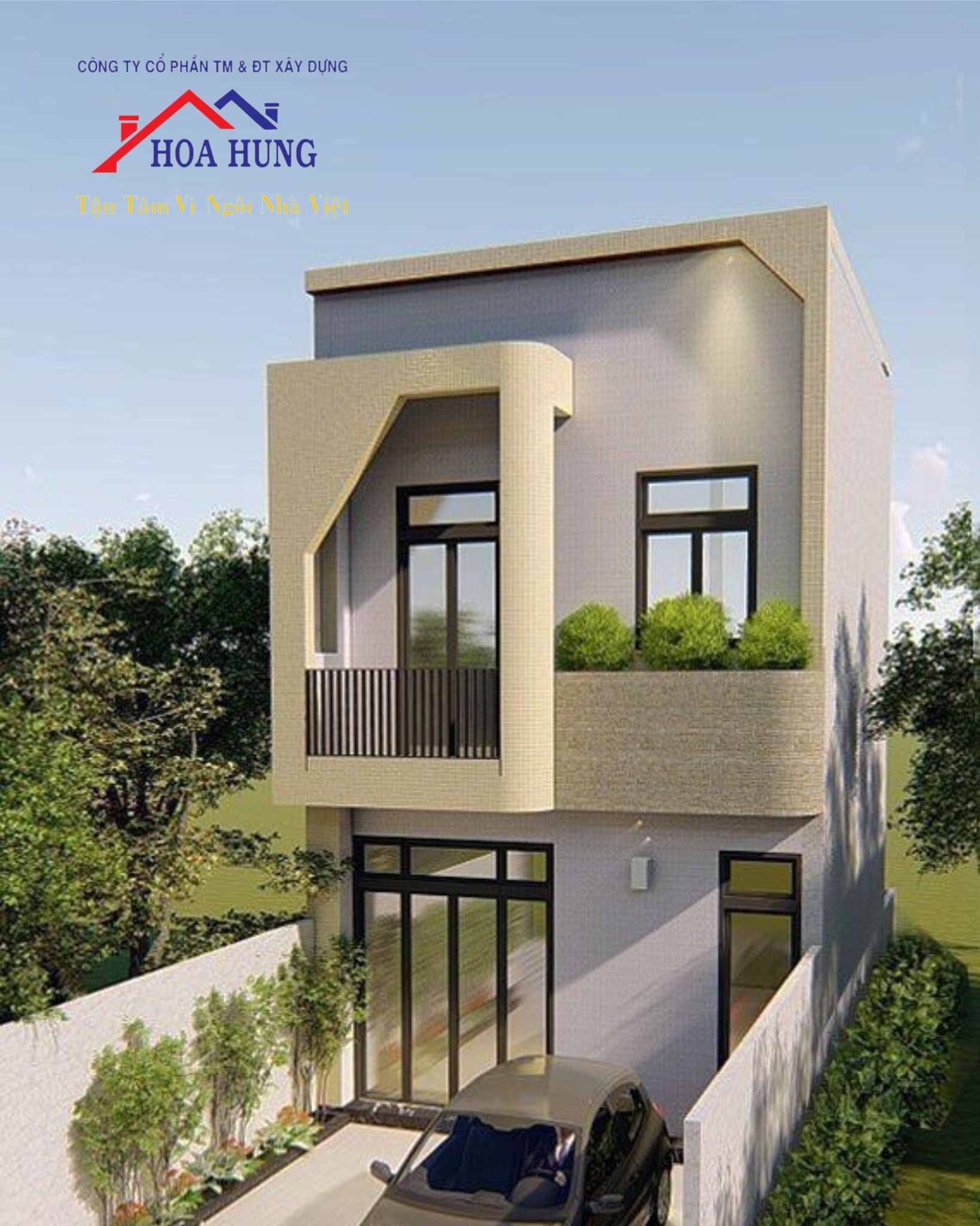 Xây dựng nhà 2 tầng tại quận Gò Vấp